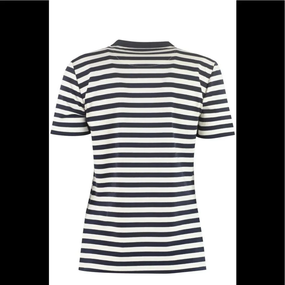 🎈SALE 🎈 Tory Burch Cotton t-shirt with Logo - Picture 5 of 12